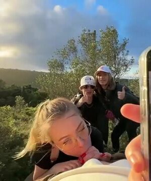 Nerdy Blonde Teen Pleased Me With a Nice Public Blowie During Our Hike